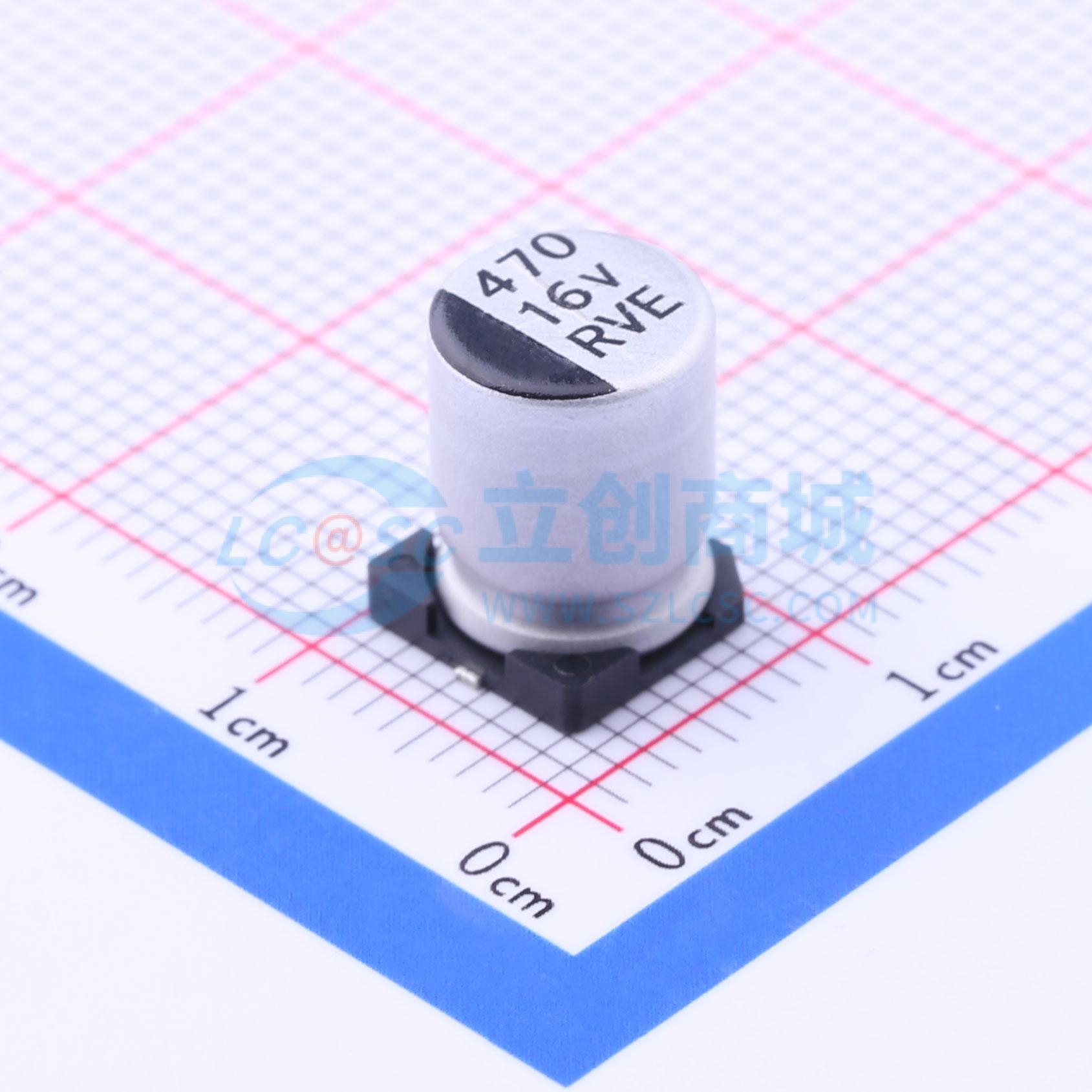 RVE1C471M0810实物图