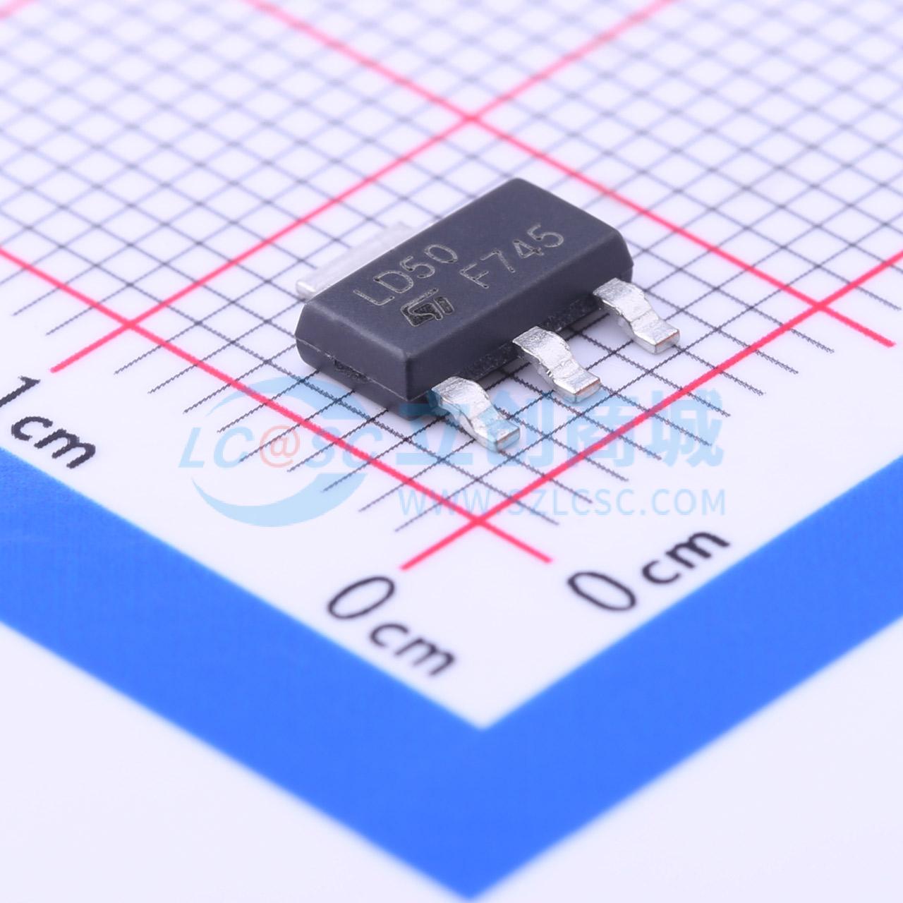 LD1117S50CTR实物图