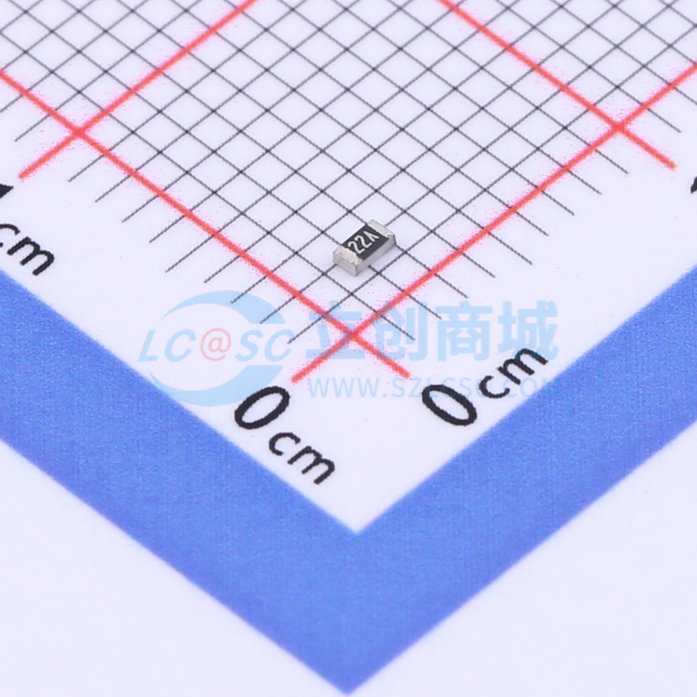 点击查看大图 CR0603FA1650G实物图