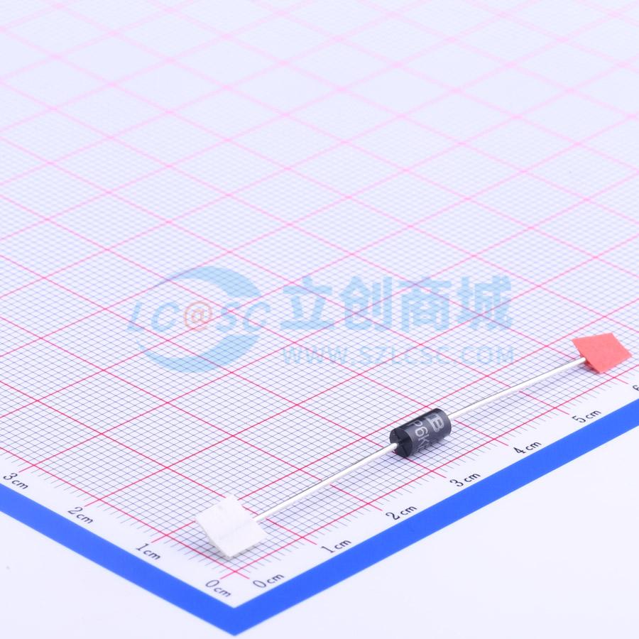 点击查看大图 P6KE36CA/B实物图