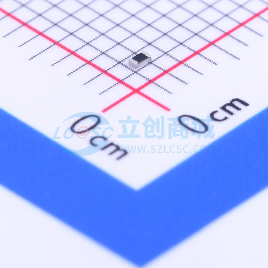 点击查看大图 CR0402FF75R0G实物图