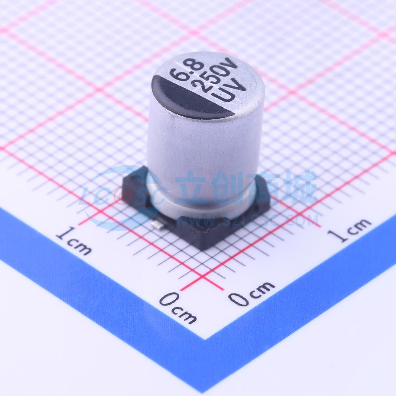 点击查看大图 UV2E6R8M0810实物图