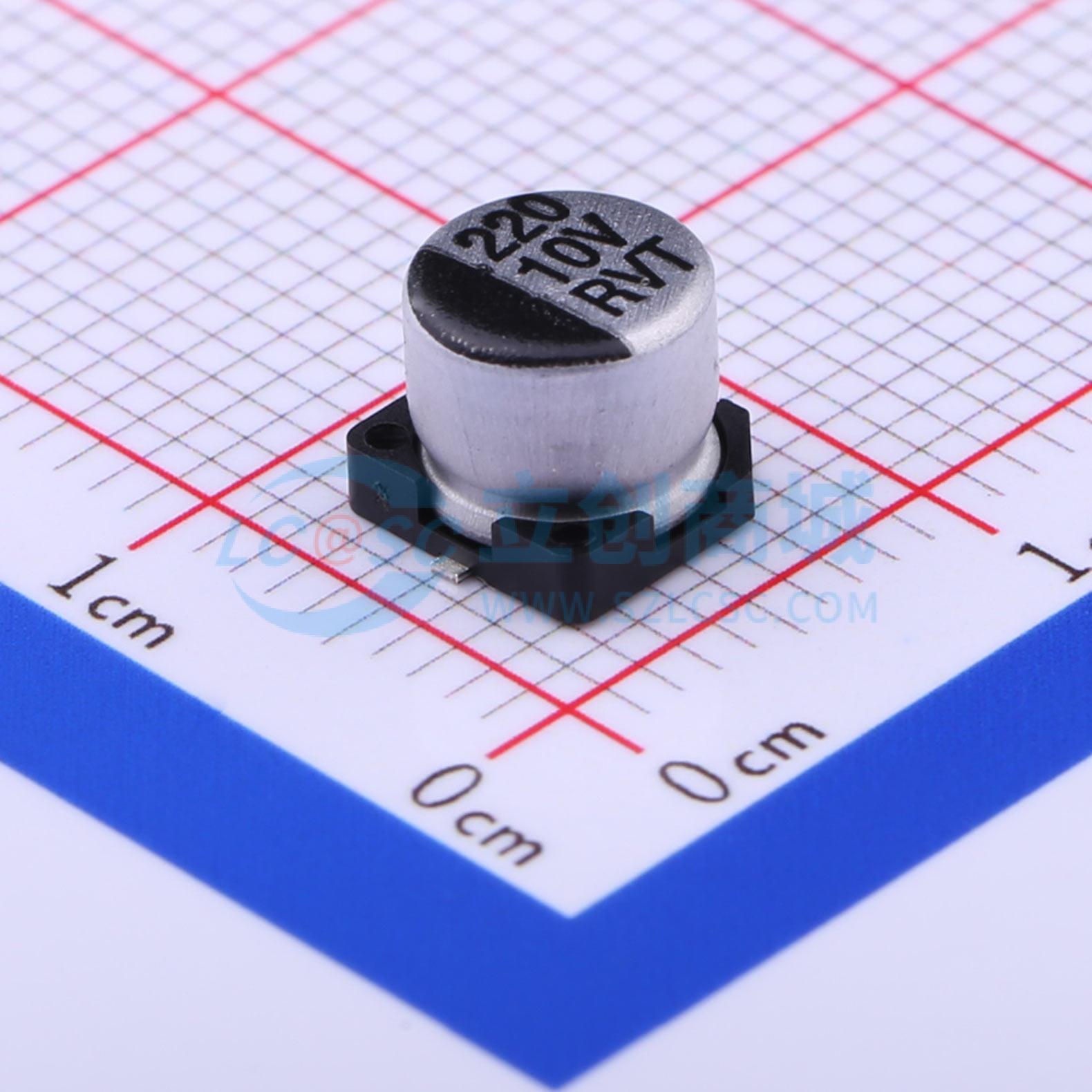 点击查看大图 UT1A221M0605VG实物图