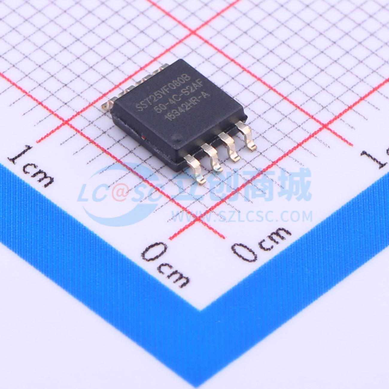 SST25VF080B-50-4C-S2AF实物图