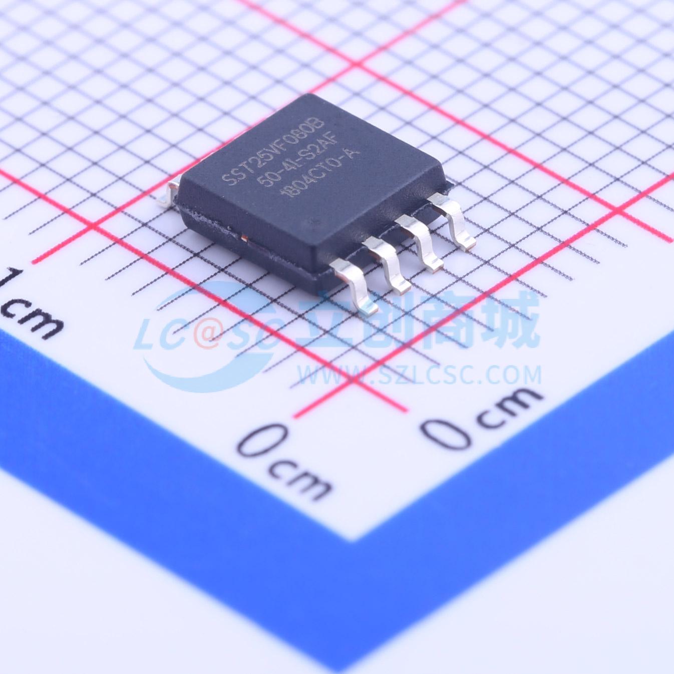 SST25VF080B-50-4I-S2AF实物图