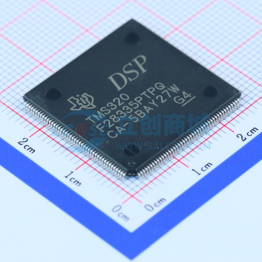 TMS320F28335PTPQ实物图