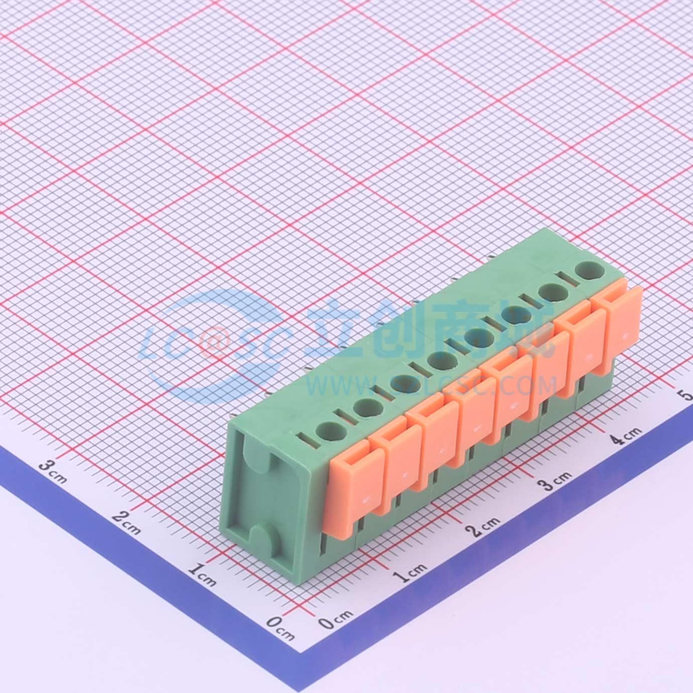 点击查看大图 WJ142R-5.08-8P实物图