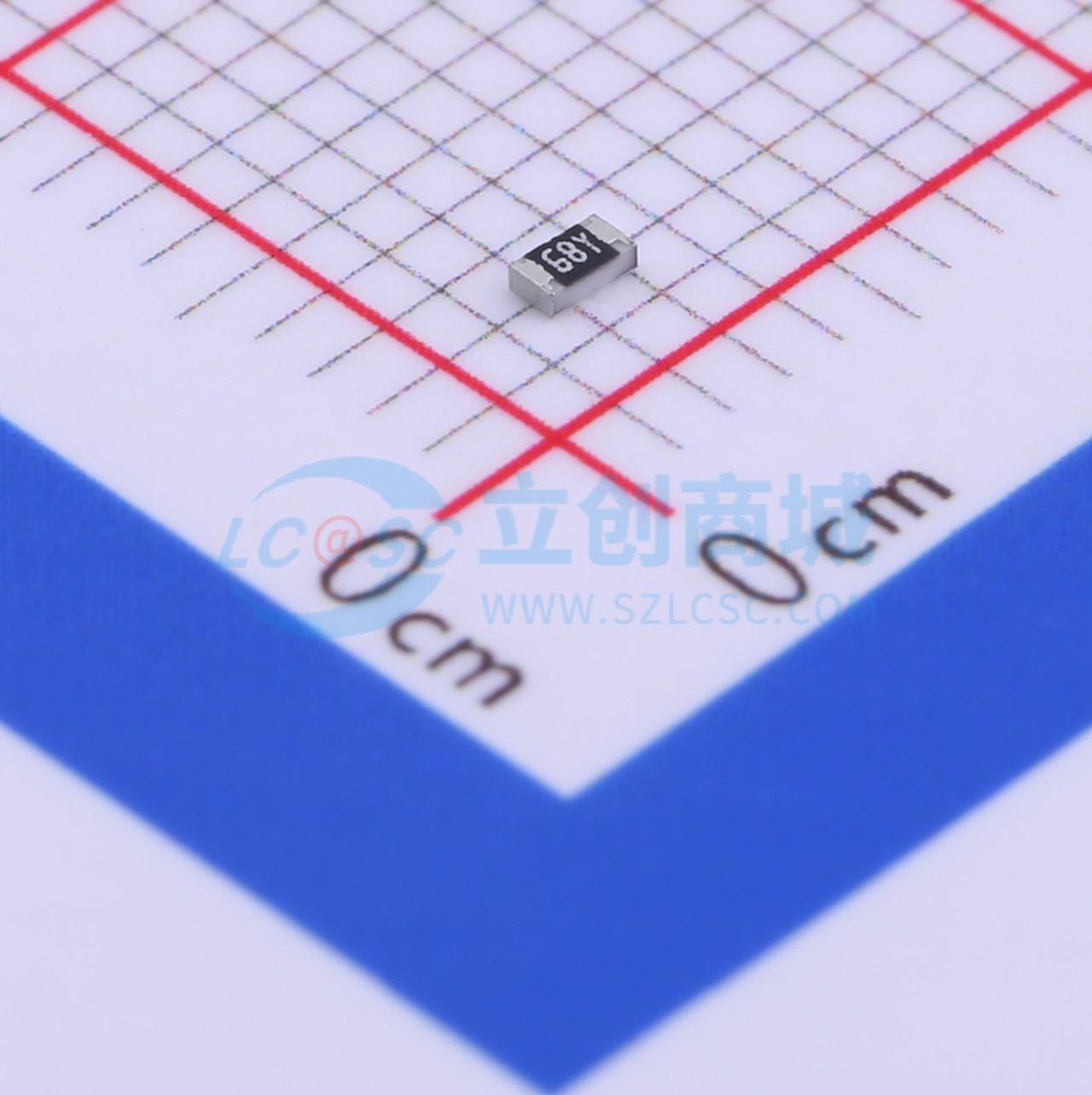 点击查看大图 CR0603FA4R99G实物图