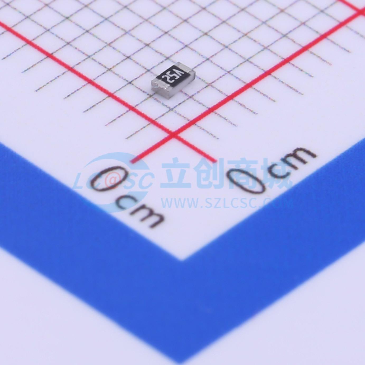 点击查看大图 CR0603FA1780G实物图