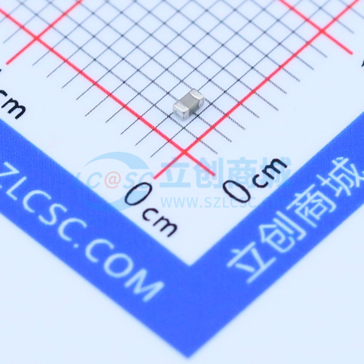 0603CG102J101NT实物图