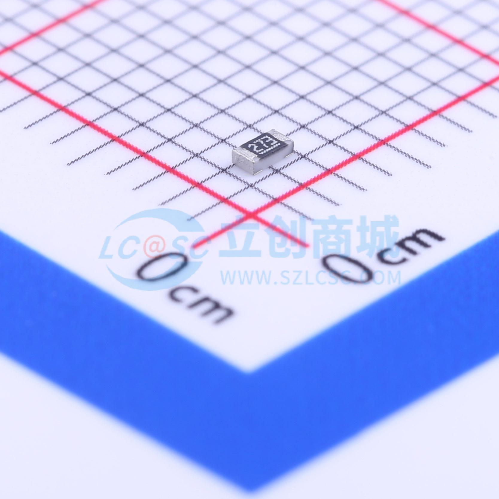 点击查看大图 CR0603FA2702G实物图