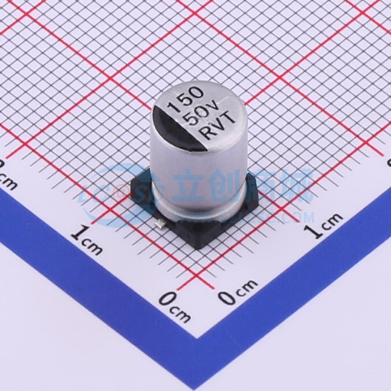 RVT1H151M0810实物图