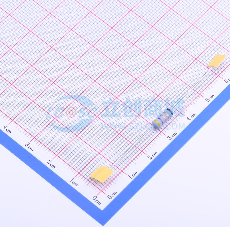 点击查看大图 KNP1/2W-4.7Ω±5% T实物图