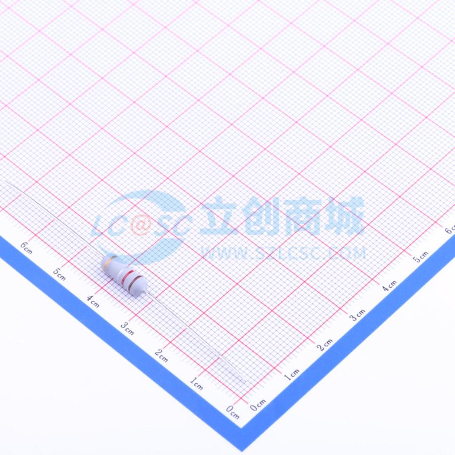 点击查看大图 MOF2WS-0.12Ω±5% T实物图