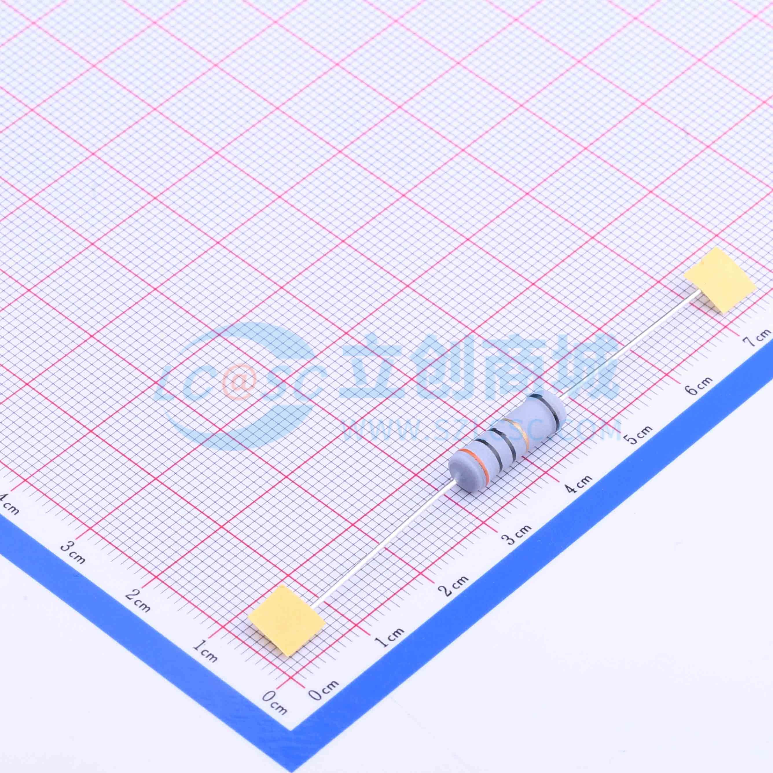 点击查看大图 KNP2W-30Ω±5% T实物图