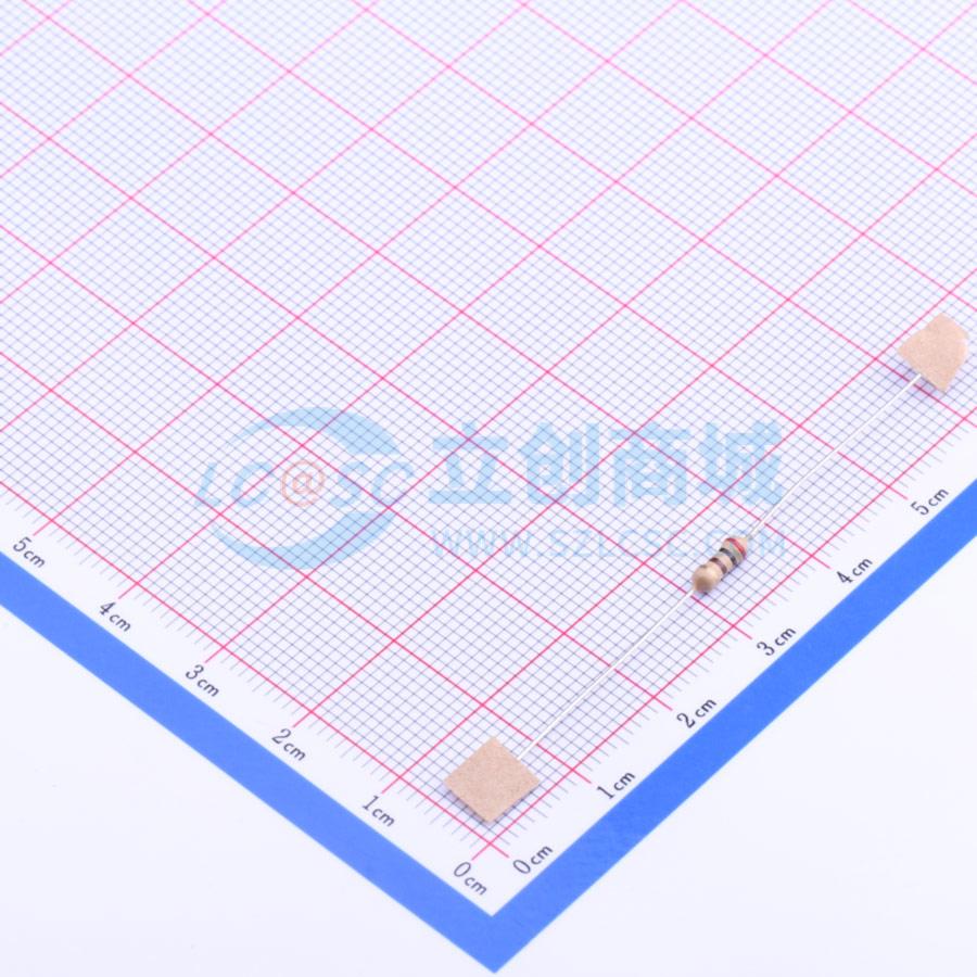 点击查看大图 CF1/4W-200Ω±5% T实物图