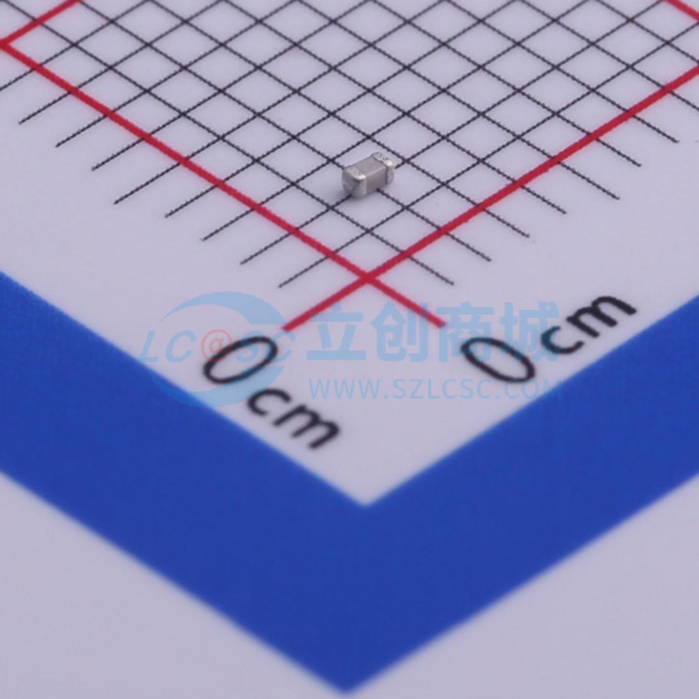 点击查看大图 CC0402GRNPO9BN270实物图