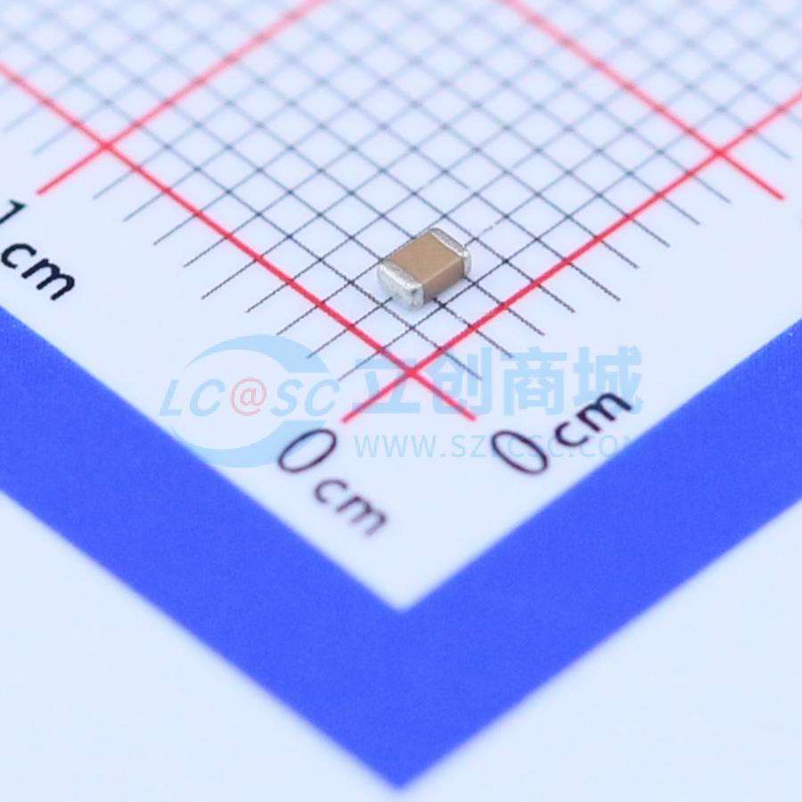 点击查看大图 C0805X681K251T实物图