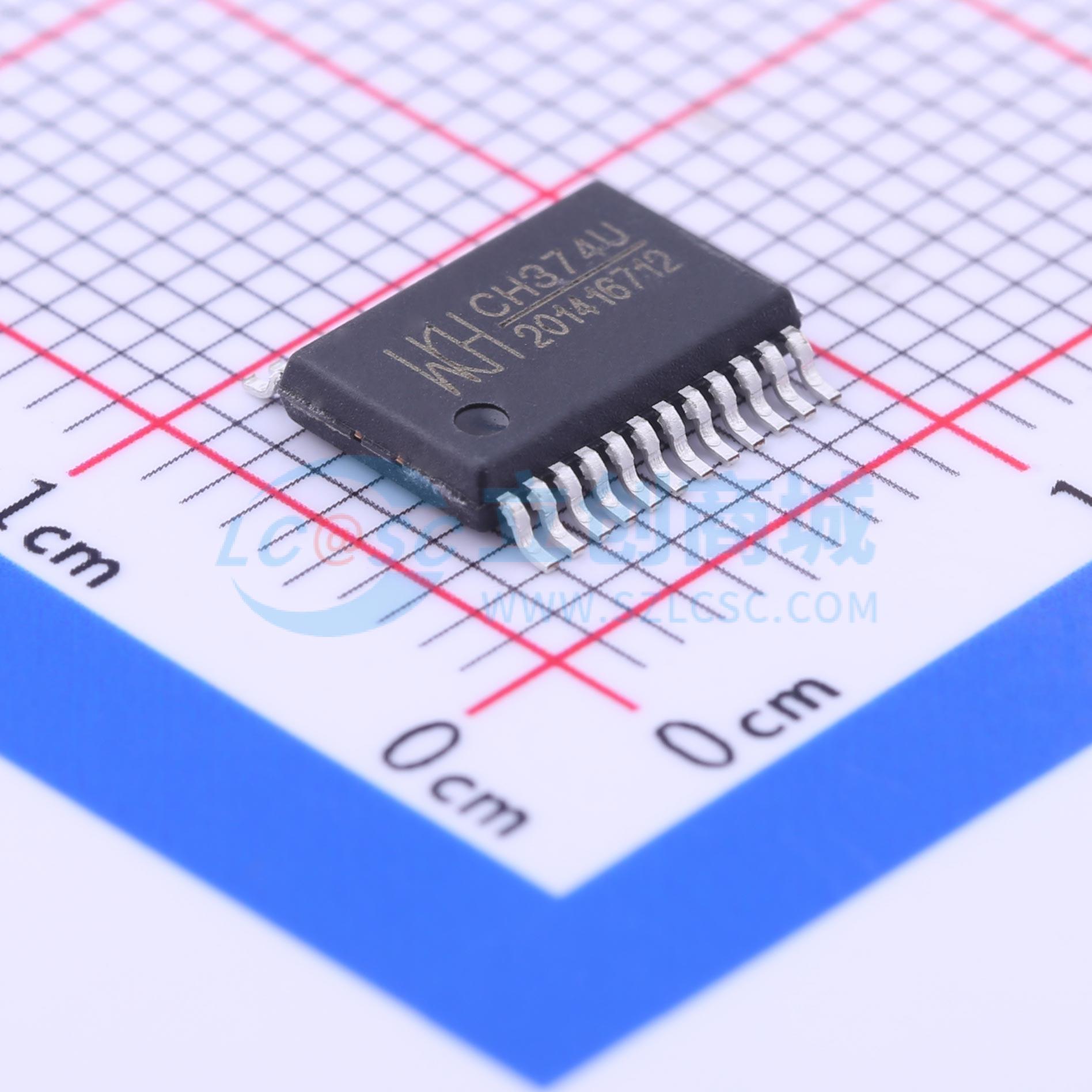 点击查看大图 CH374U实物图