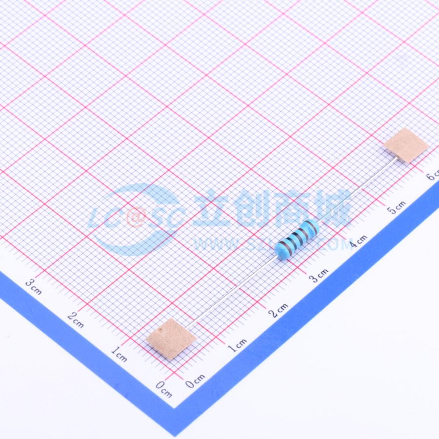 点击查看大图 MF1/2W-1KΩ±1% T实物图
