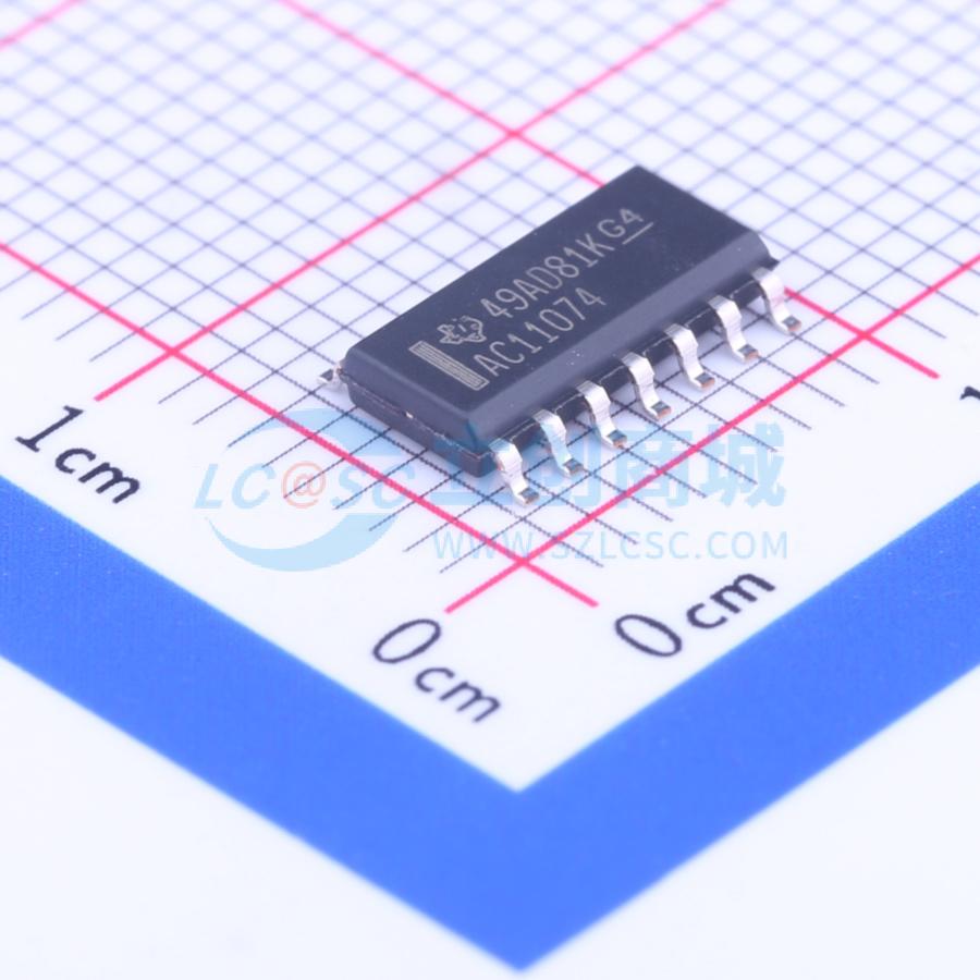 点击查看大图 74AC11074DR实物图