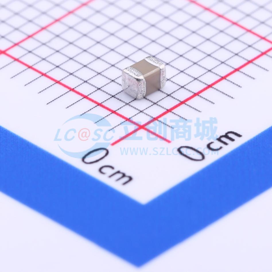 点击查看大图 0805X106K100CT实物图