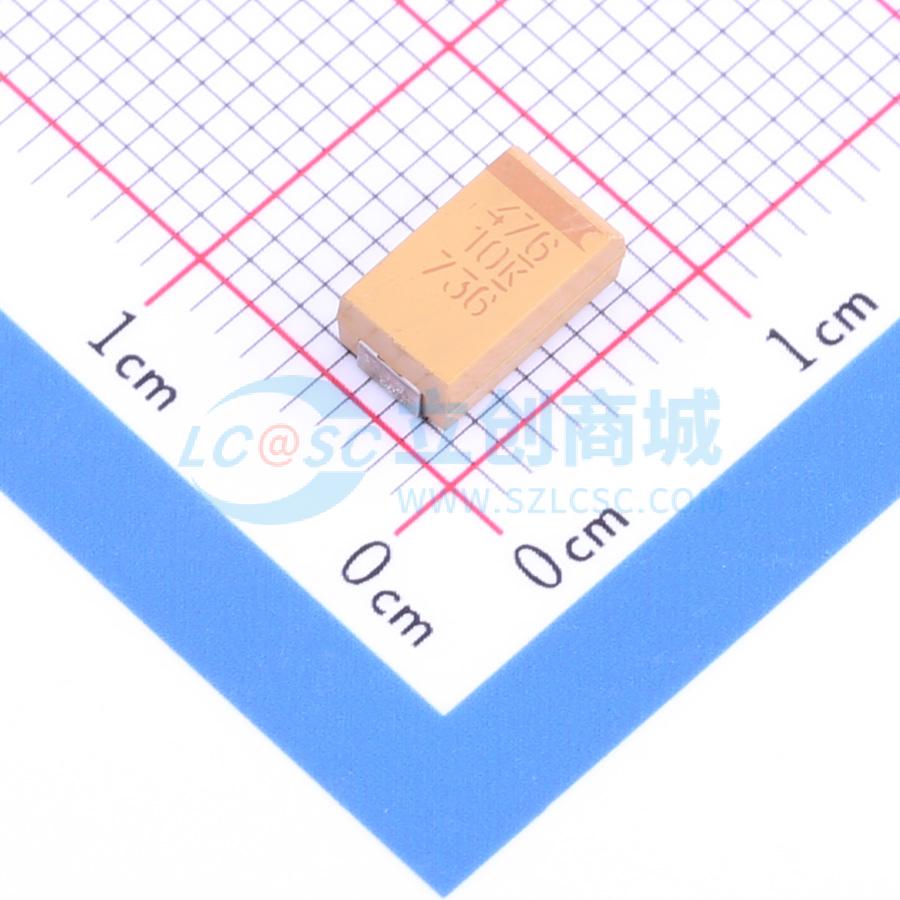 点击查看大图 T495D476K010ATE200实物图