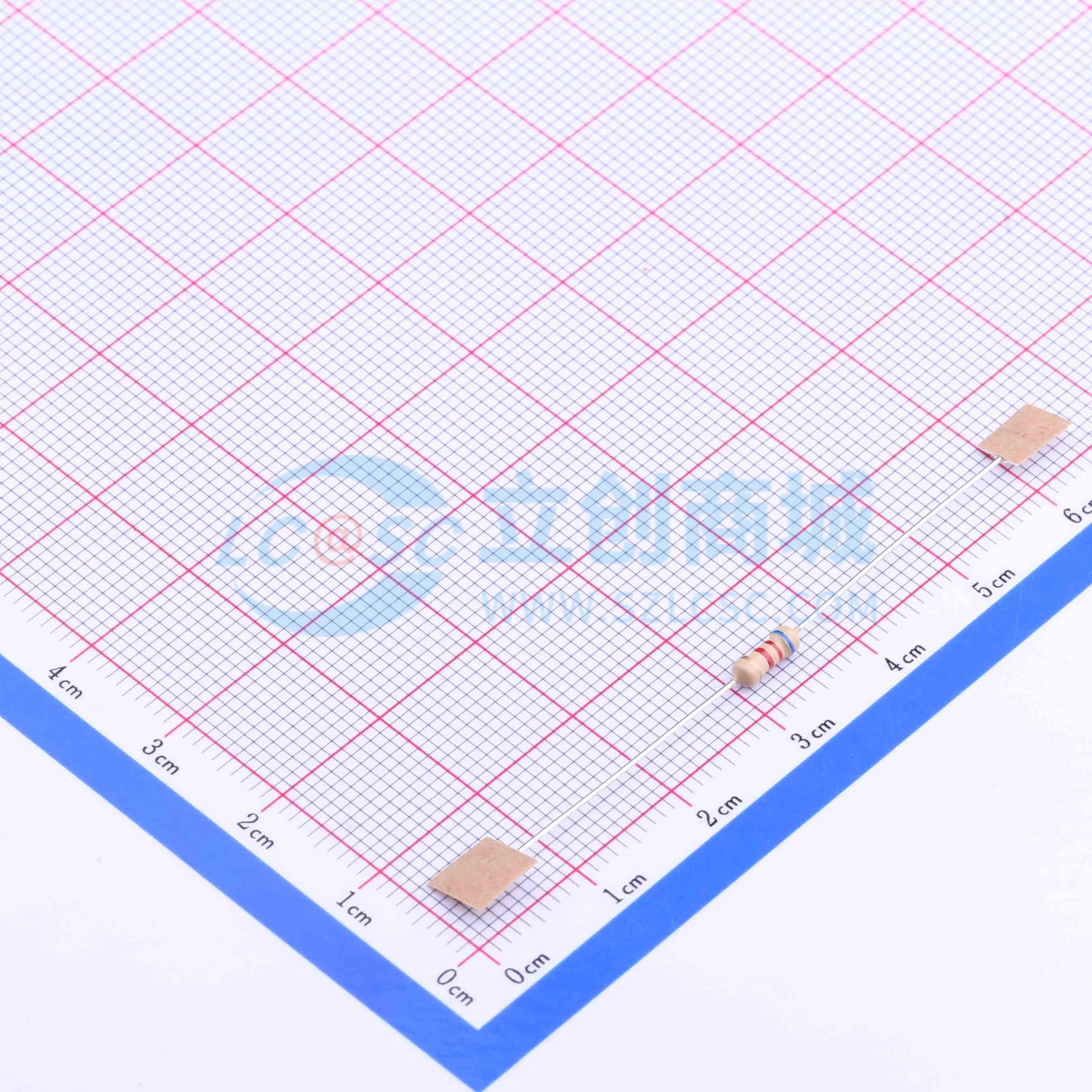 CF1/4W-6.2KΩ±5% T实物图