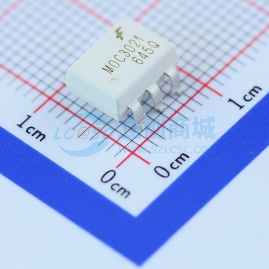 点击查看大图 MOC3021SM实物图