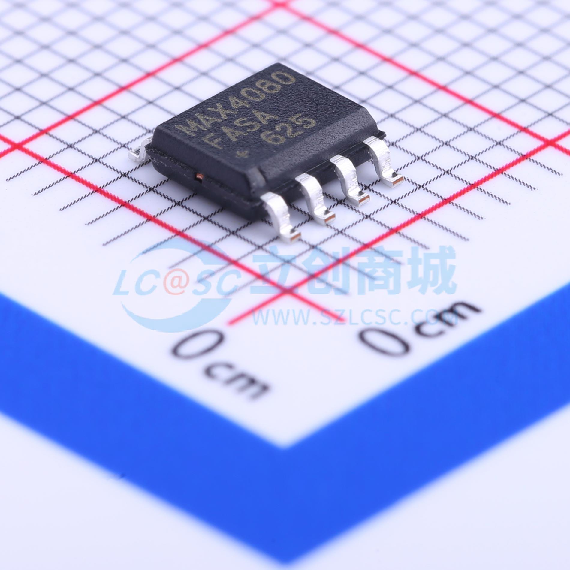 点击查看大图 MAX4080FASA+T实物图