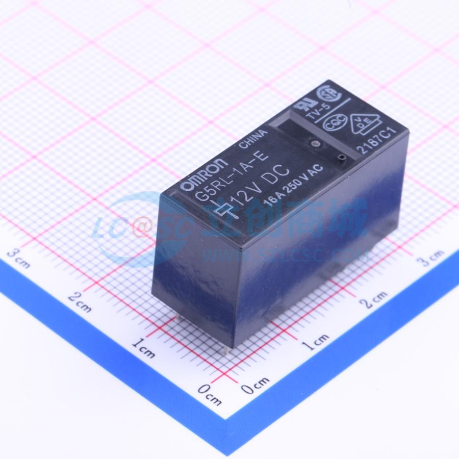 点击查看大图 G5RL-1A-E DC12实物图