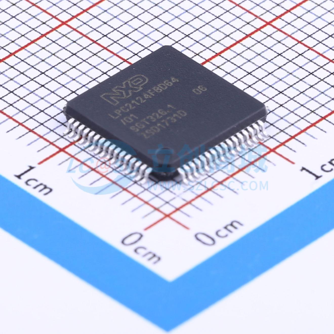 点击查看大图 LPC2124FBD64/01实物图