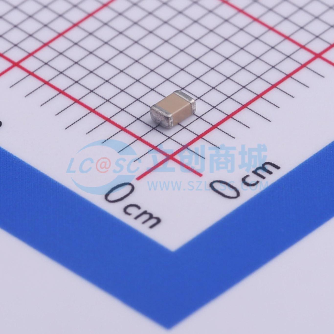 点击查看大图 CC0805KRX7RYBB561实物图