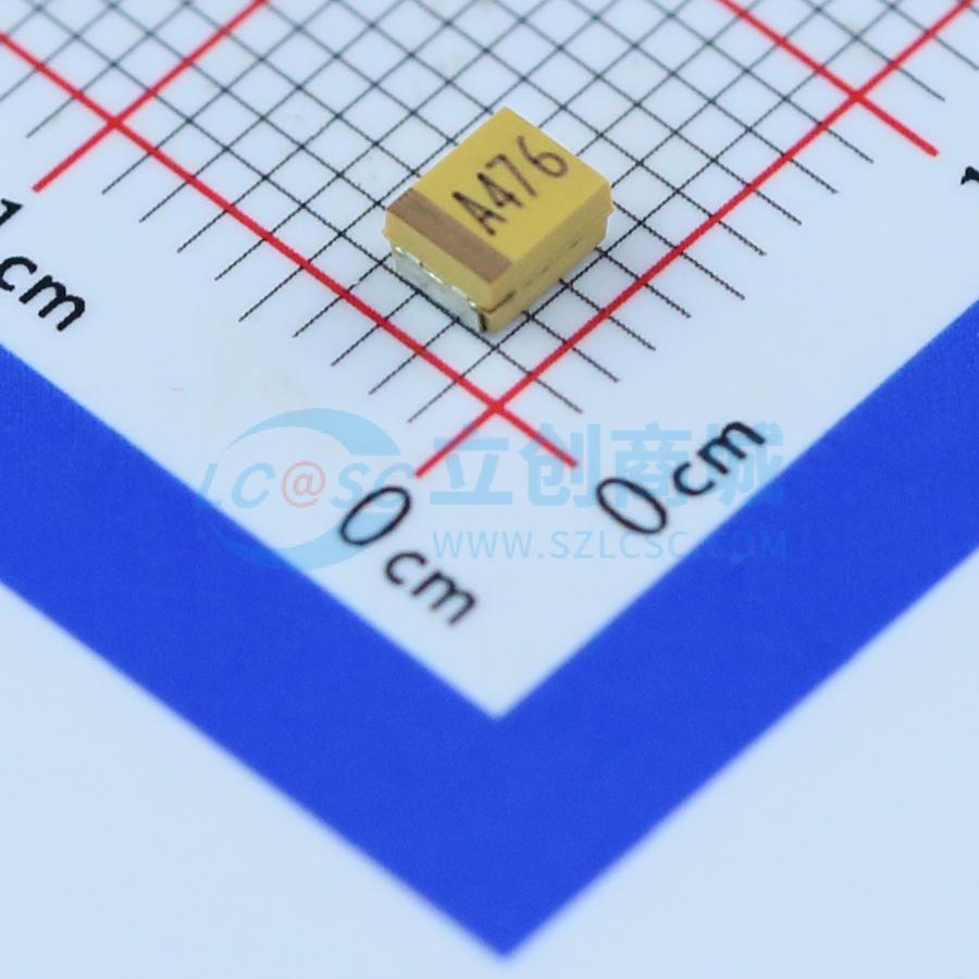 点击查看大图 TC212B476M010Y实物图