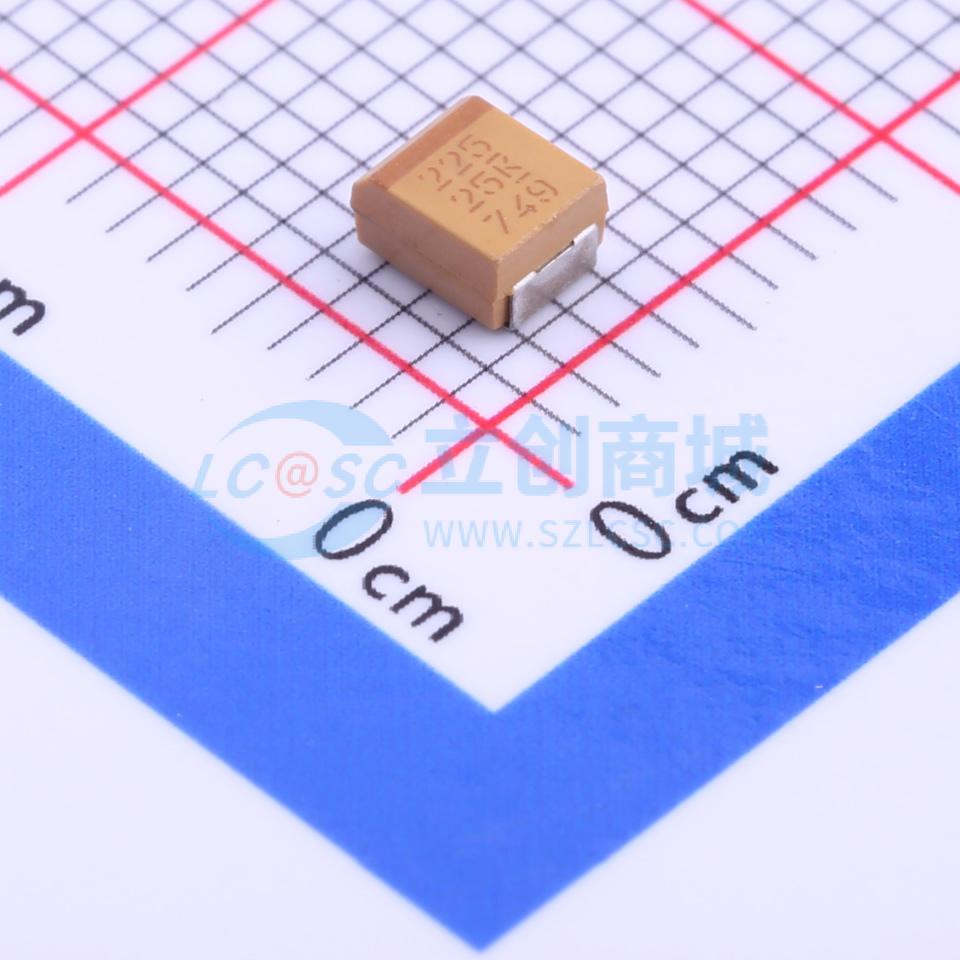 点击查看大图 T491B225K025AT实物图