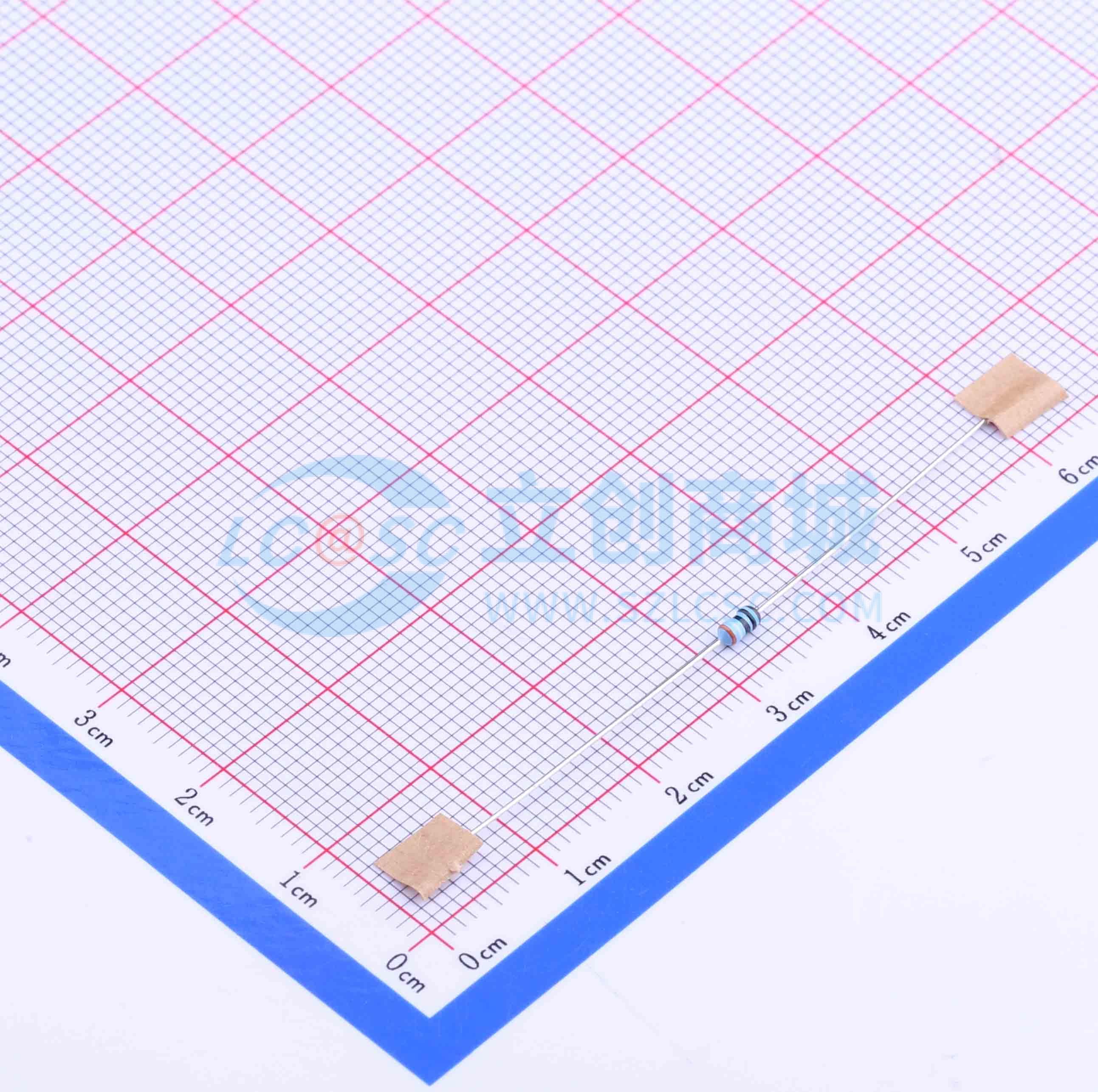 MF1/8W-390Ω±1% T实物图