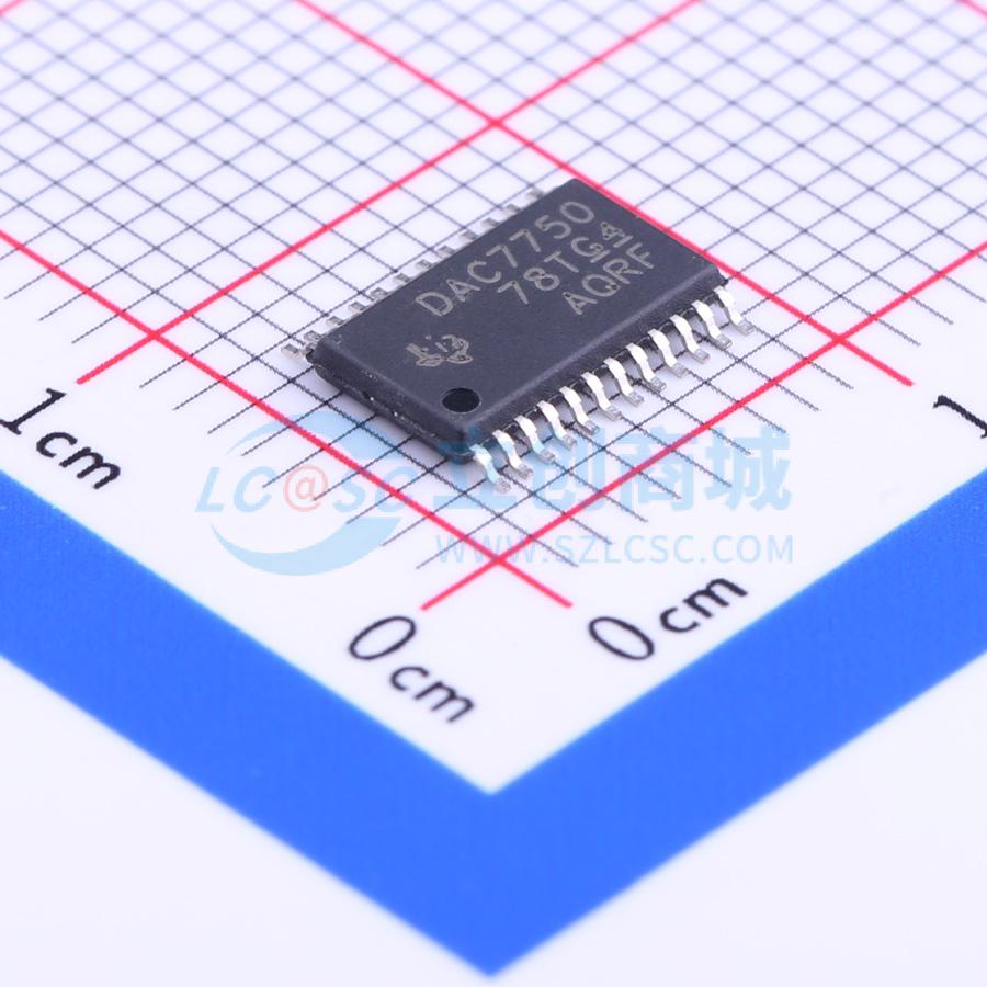点击查看大图 DAC7750IPWPR实物图