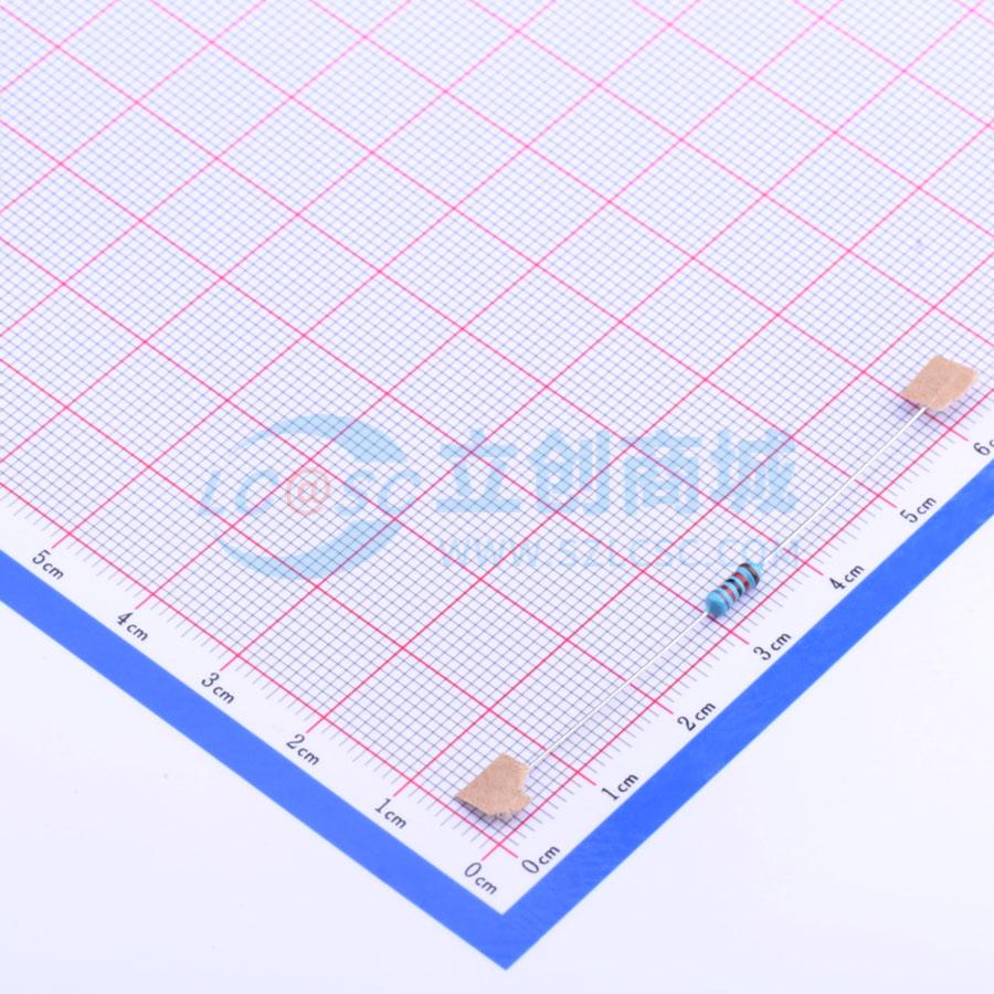 MF1/4W-82KΩ±1% T实物图