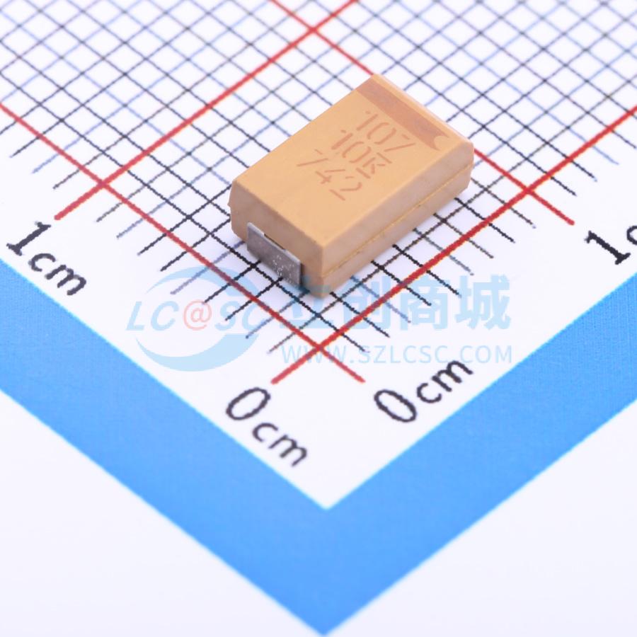 点击查看大图 T495D107M010ATE100实物图