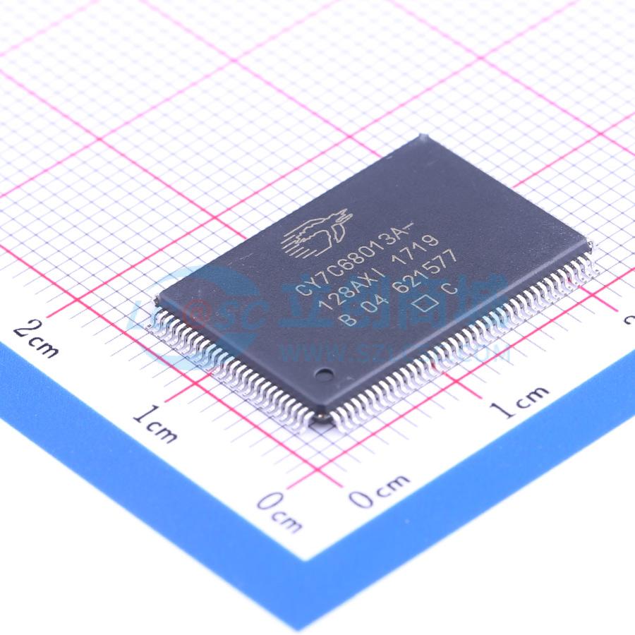 CY7C68013A-128AXI实物图