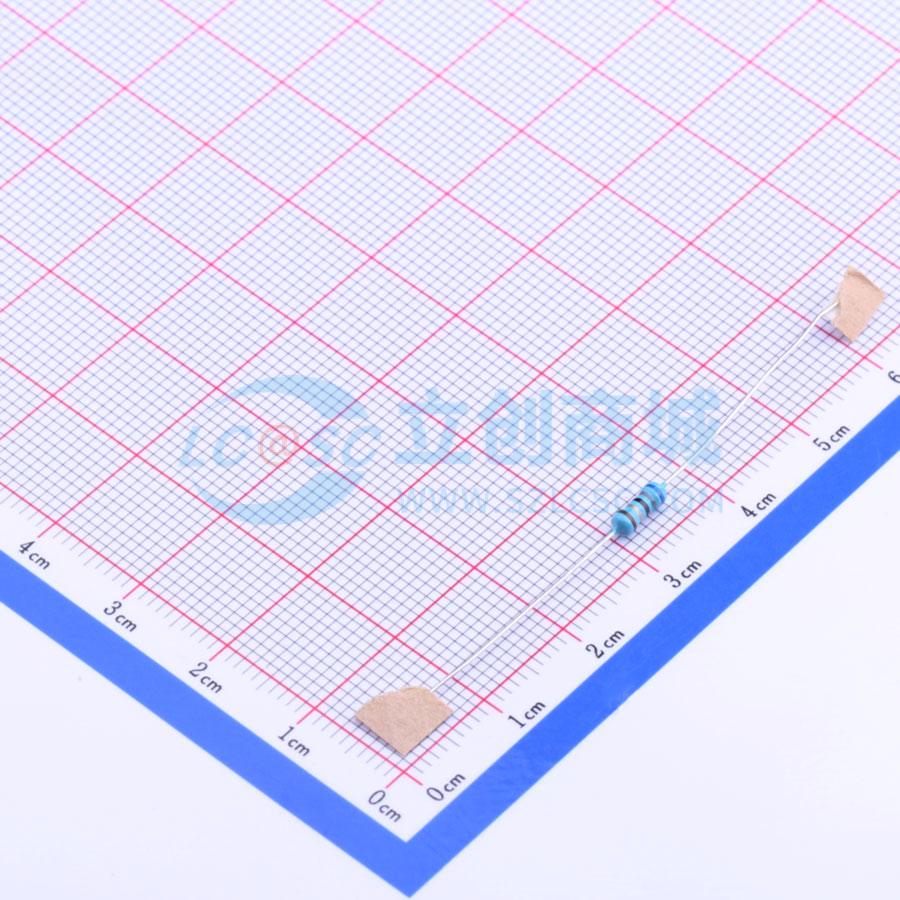 MF1/4W-68Ω±1% T实物图