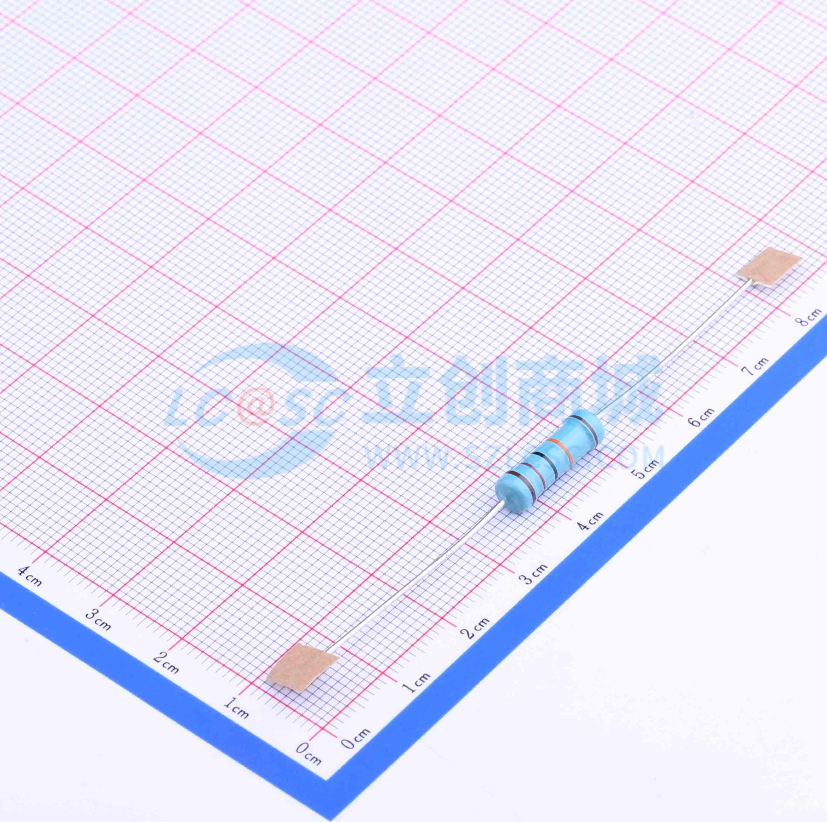 点击查看大图 MF3WS-120KΩ±1% T实物图