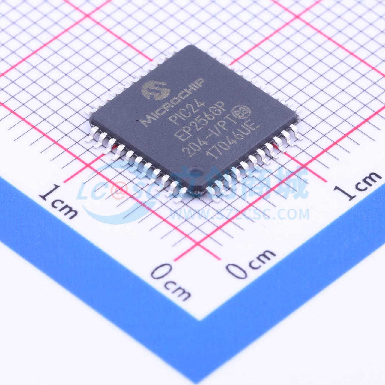 PIC24EP256GP204-I/PT实物图
