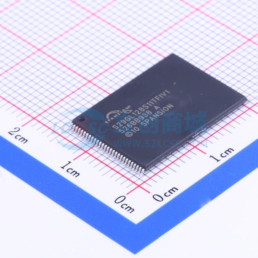 点击查看大图 S29GL128S11TFIV10实物图