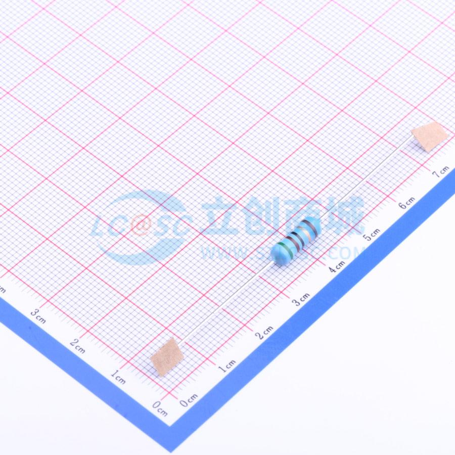点击查看大图 MF1W-51Ω±1% T实物图