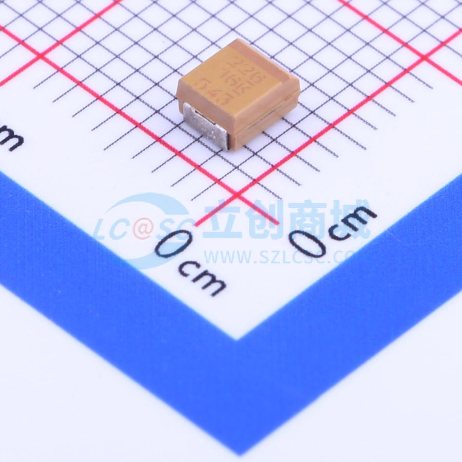 点击查看大图 T491B226K016AT实物图