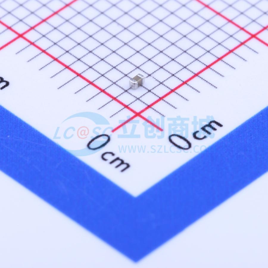 点击查看大图 CC0402KRX5R9BB104实物图