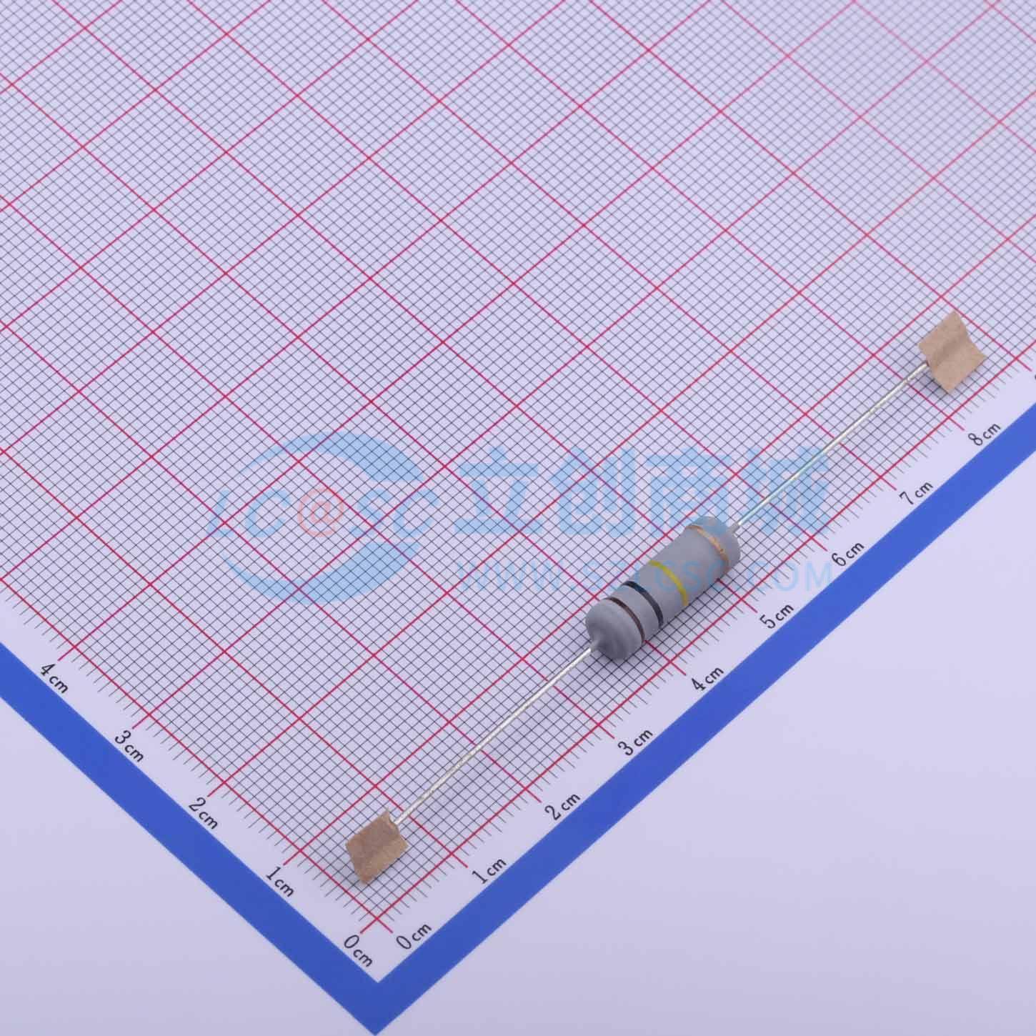 MOF5WS-100KΩ±5% T实物图