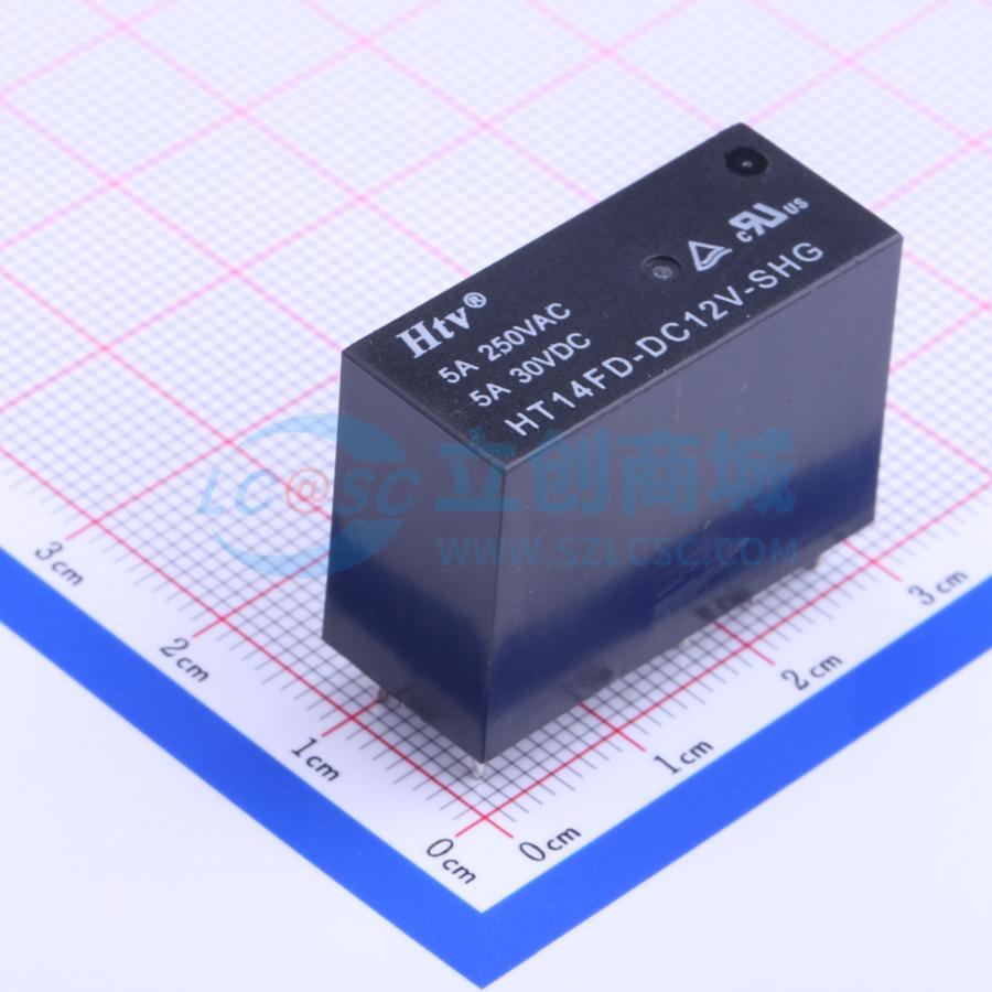 点击查看大图 HT14FD-DC12V-SHG实物图