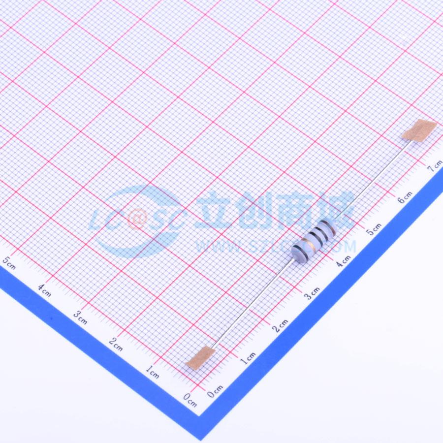 点击查看大图 KNP1W-10Ω±5% T实物图